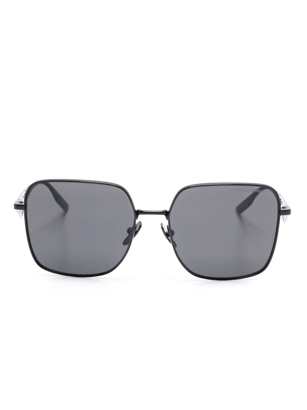 square-frame sunglasses - 1