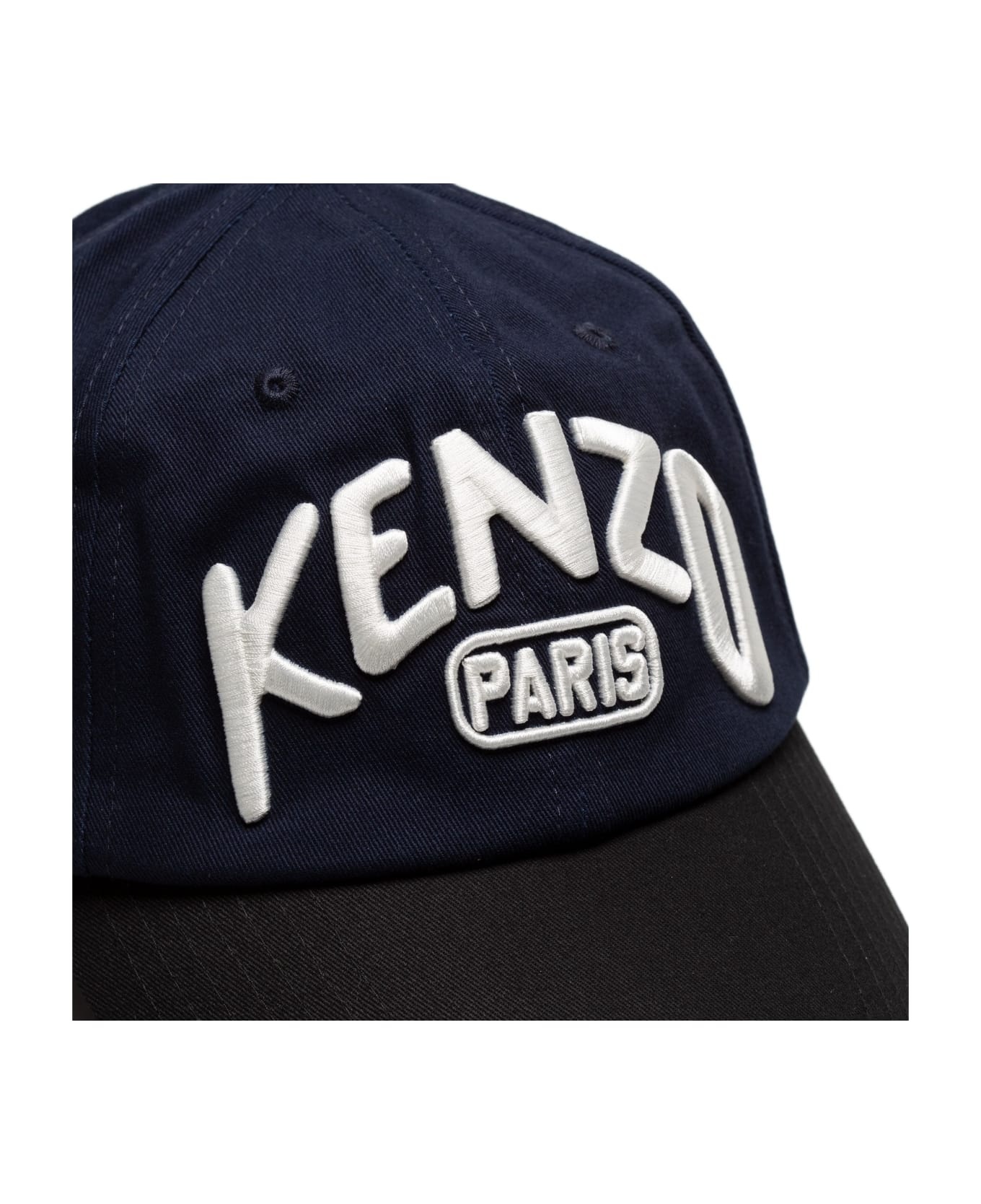 KENZO Long Peak Baseball Cap (black) italist REVERSIBLE