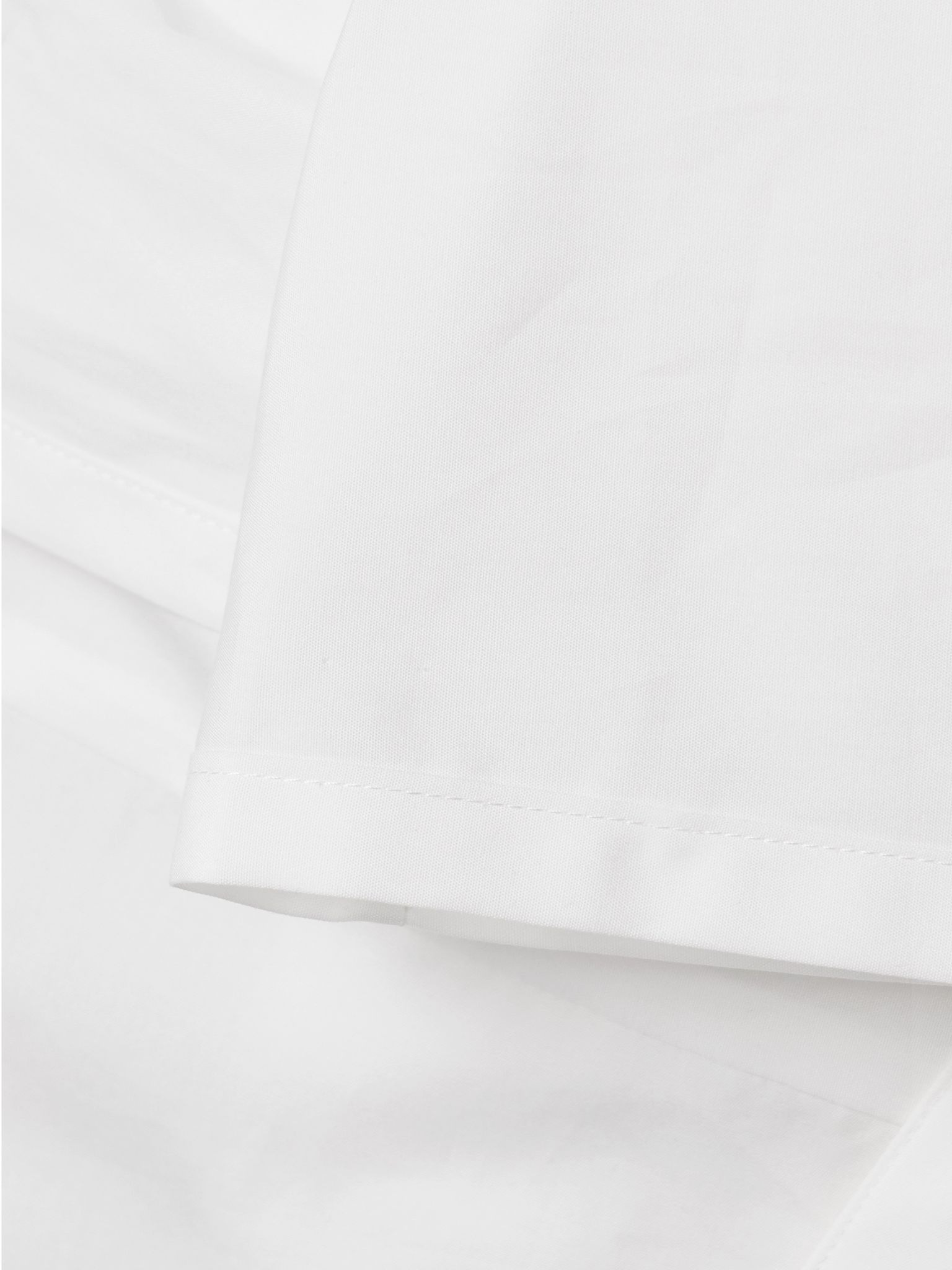 Fisherman tie-front cotton wide-leg pants Off-white - 4