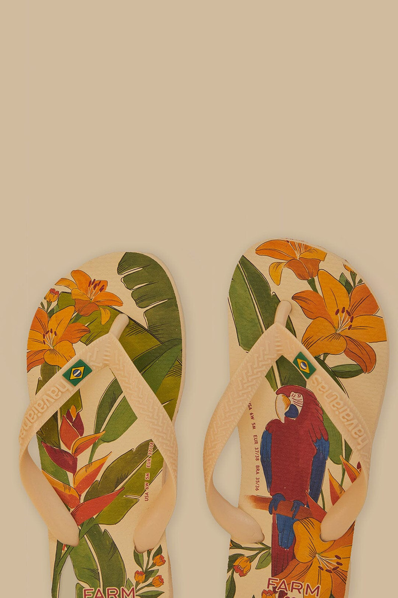 Farm Ararinhas Havaianas Sandals 3