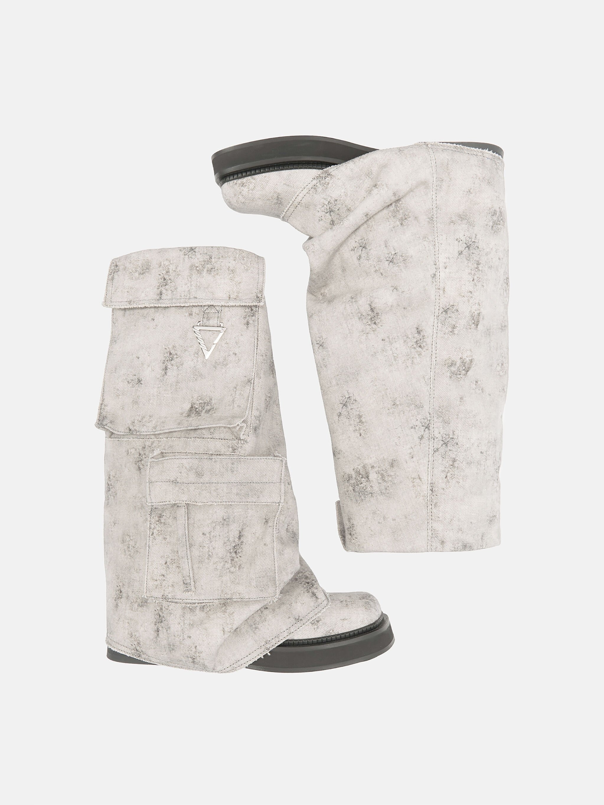 ''ROBIN'' SAND MELANGE FERN BOOT - 4