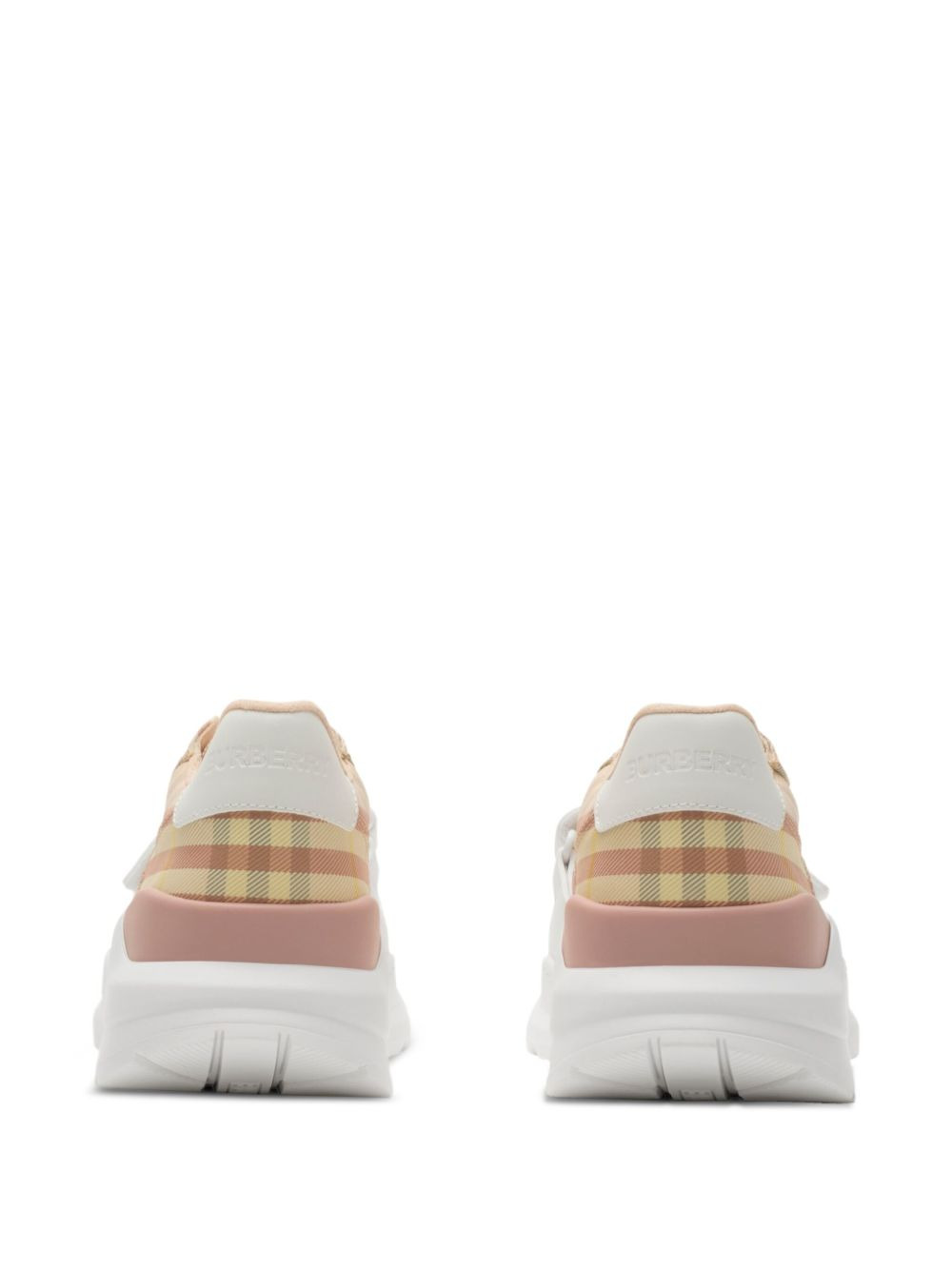 burberry-check sneakers - 3