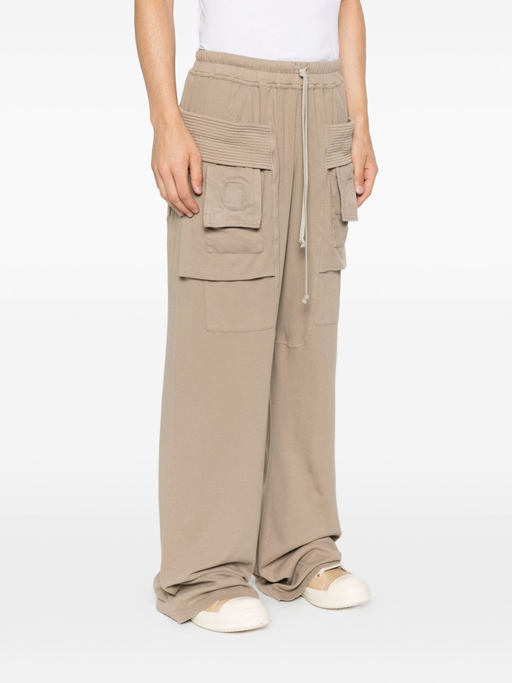 cargo-pocket track pants - 3