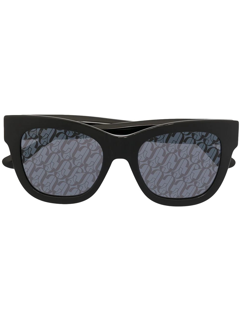 monogram-print sunglasses - 1