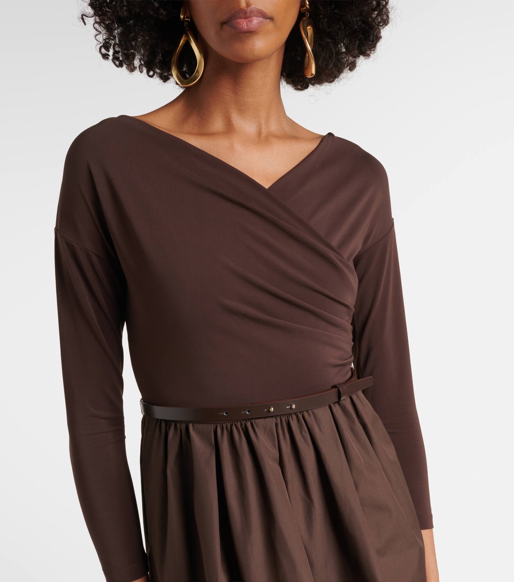 Kaiser belted maxi dress - 4