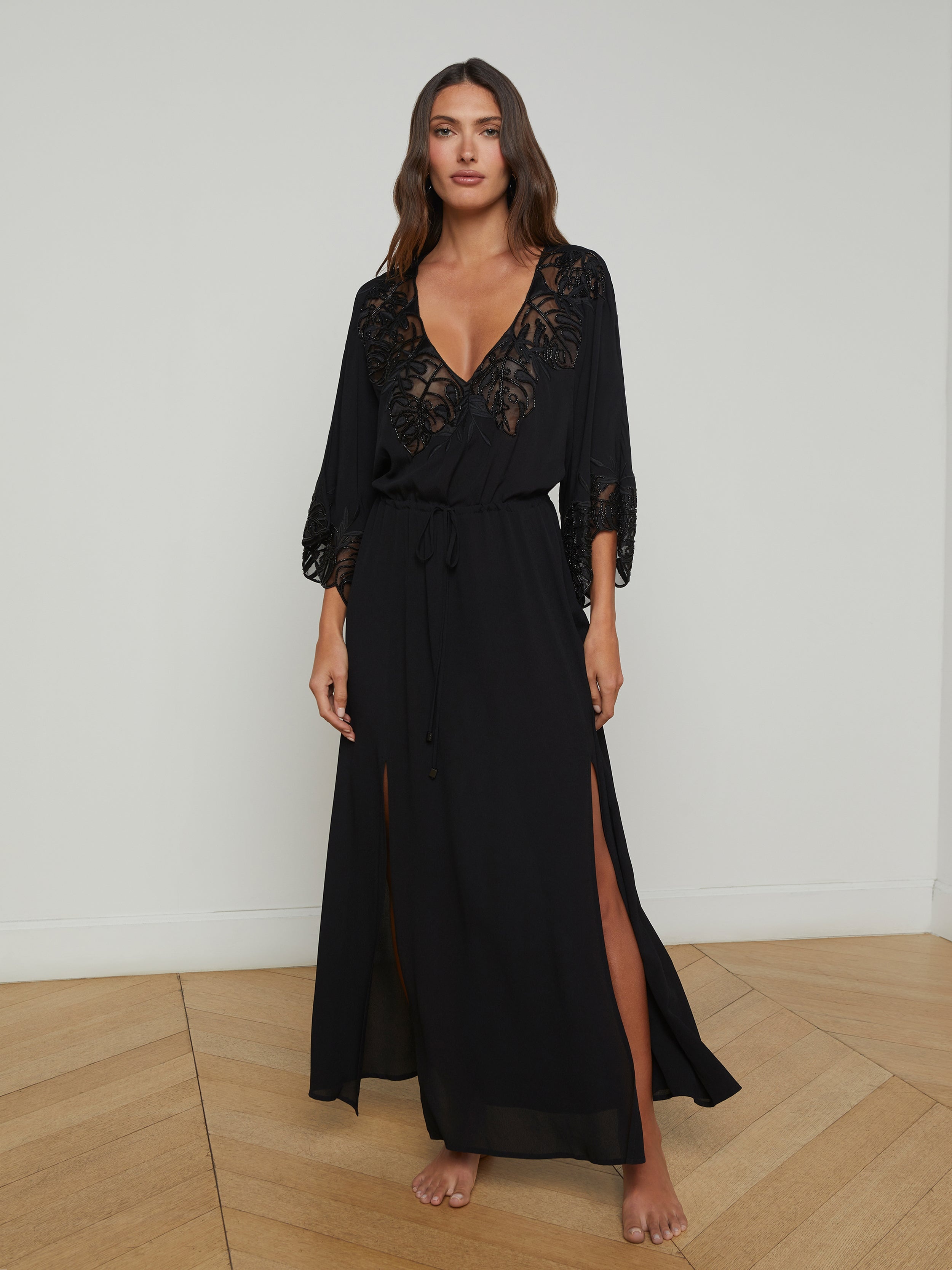 Deanna Embellished Maxi Dress - 2