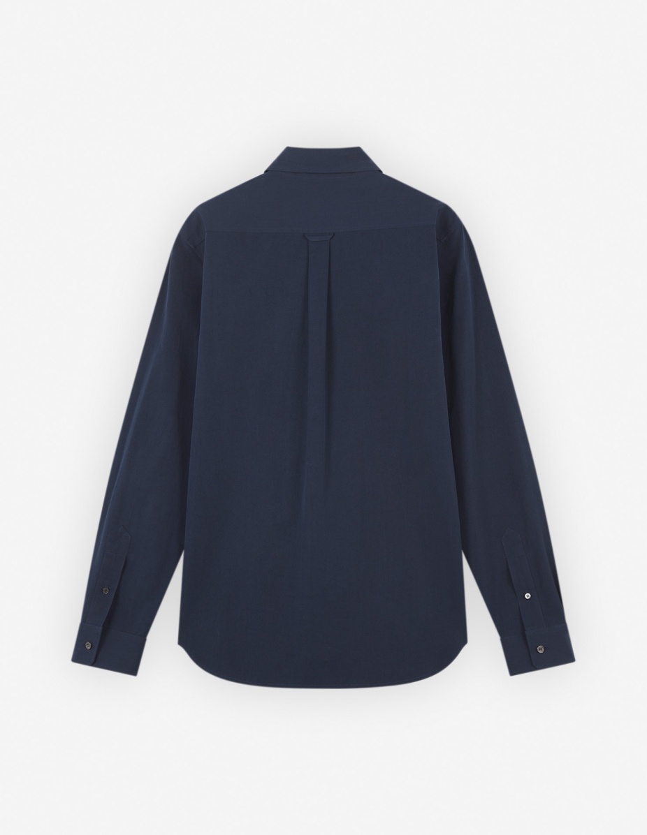 CLASSIC SHIRT WITH BOLD FOX HEAD PATCH IN COTTON POPLIN - 2
