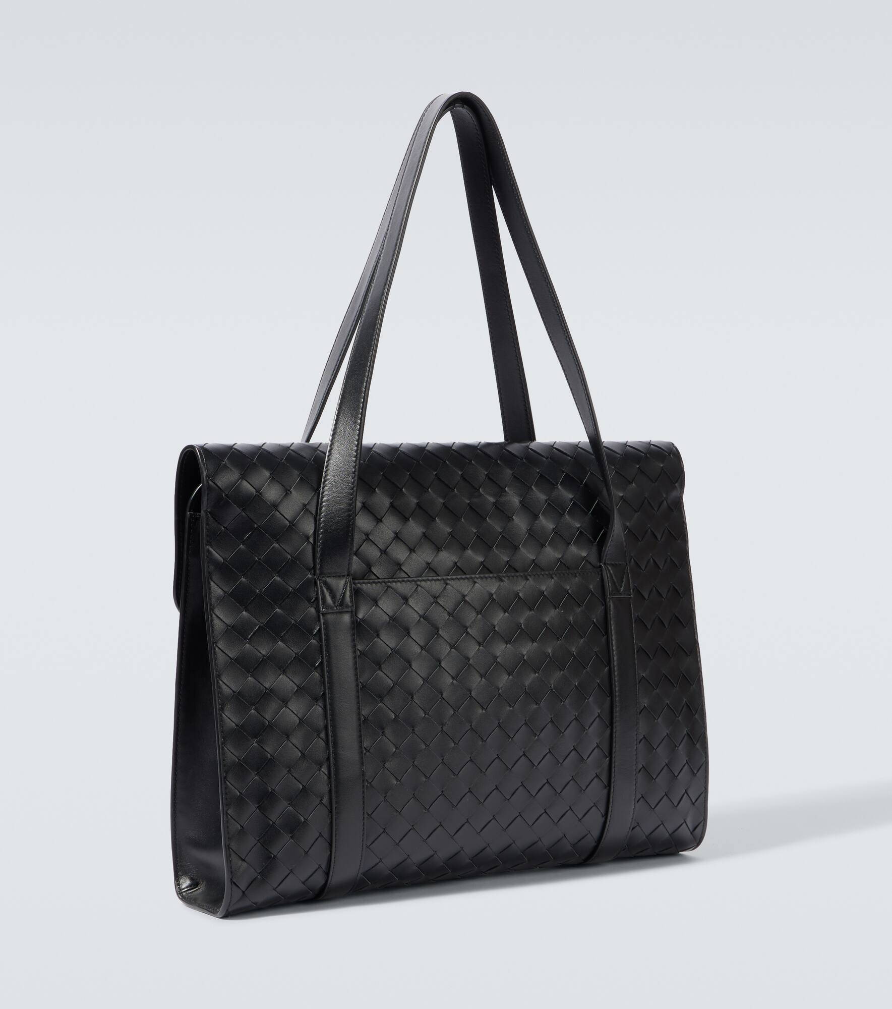 Avenue Intrecciato leather briefcase - 5