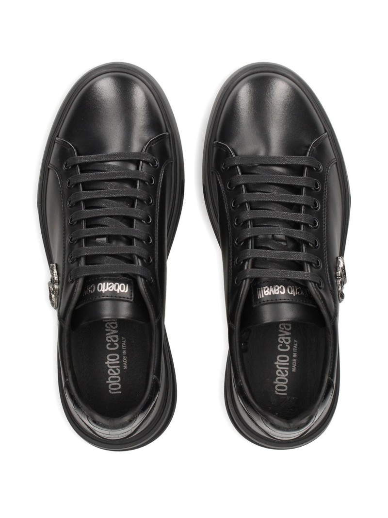 logo-plaque platform sneakers 3