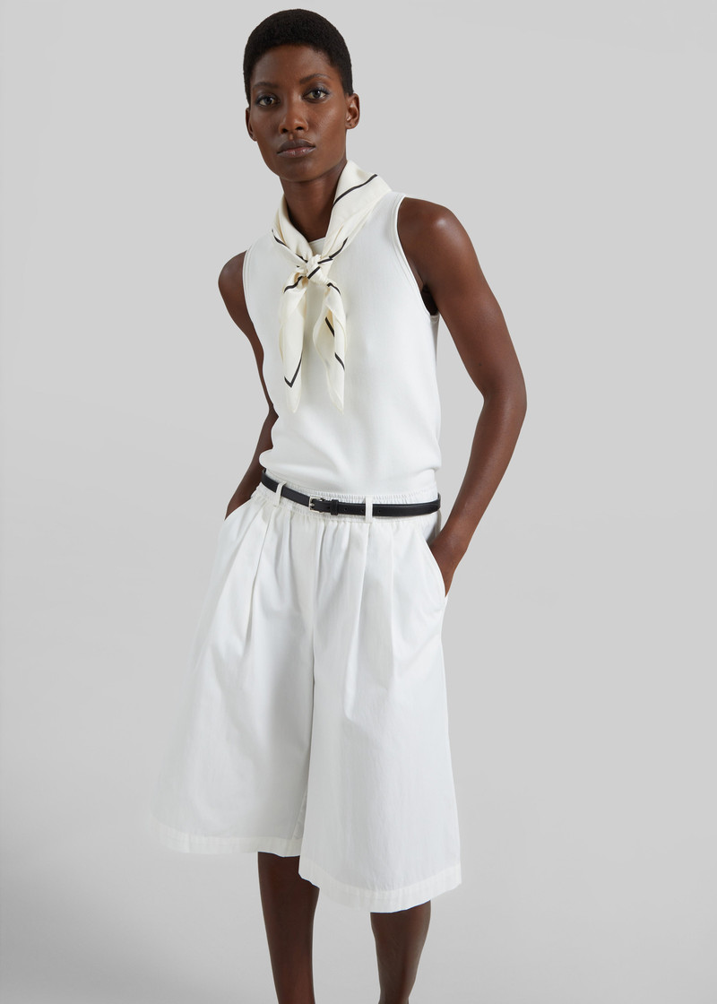 Arvert Bermuda Shorts - White 1