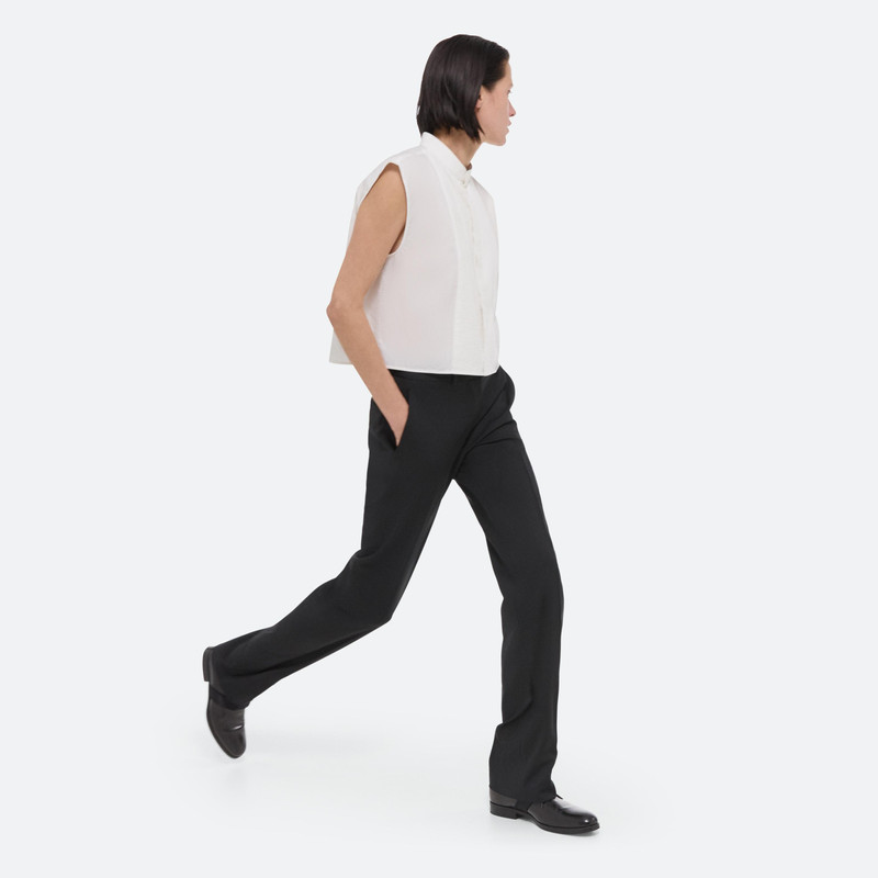 SLEEVELESS TUXEDO SHIRT 13