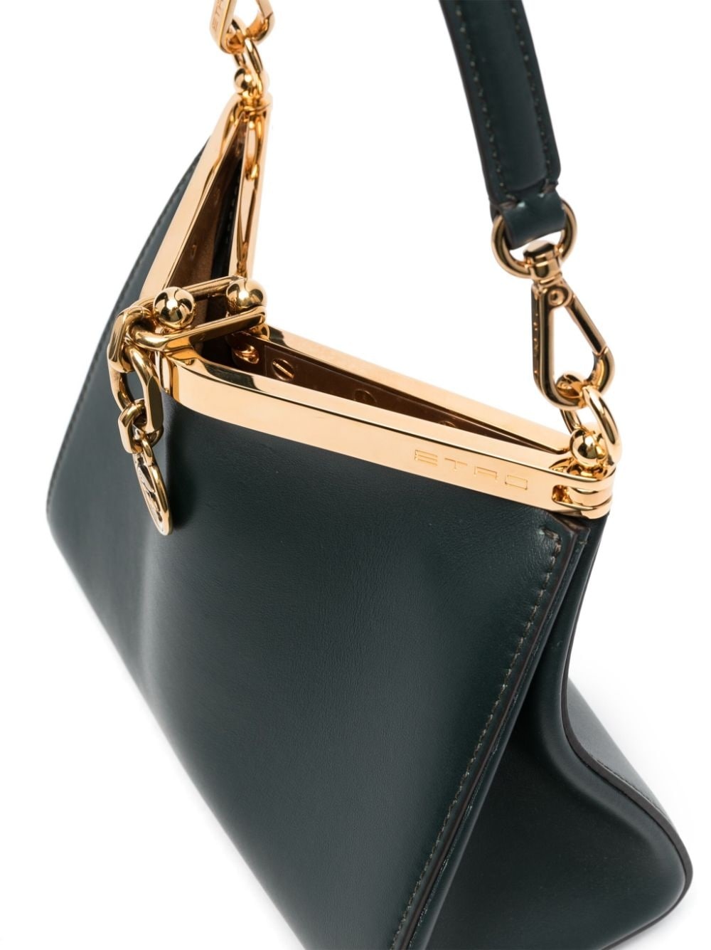 Vela leather shoulder bag - 4