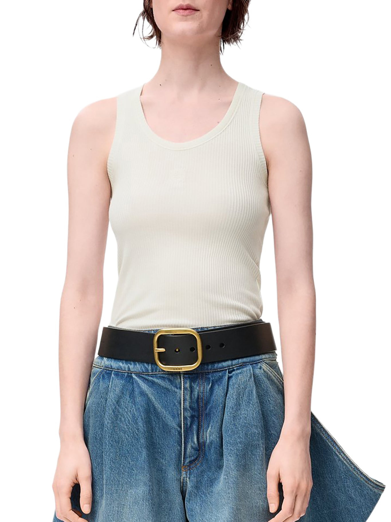 ANAGRAM SILK TANK TOP - 3