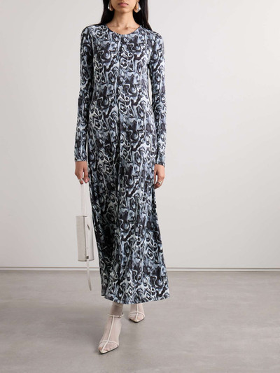 Proenza Schouler Atlas printed stretch-jersey maxi dress outlook