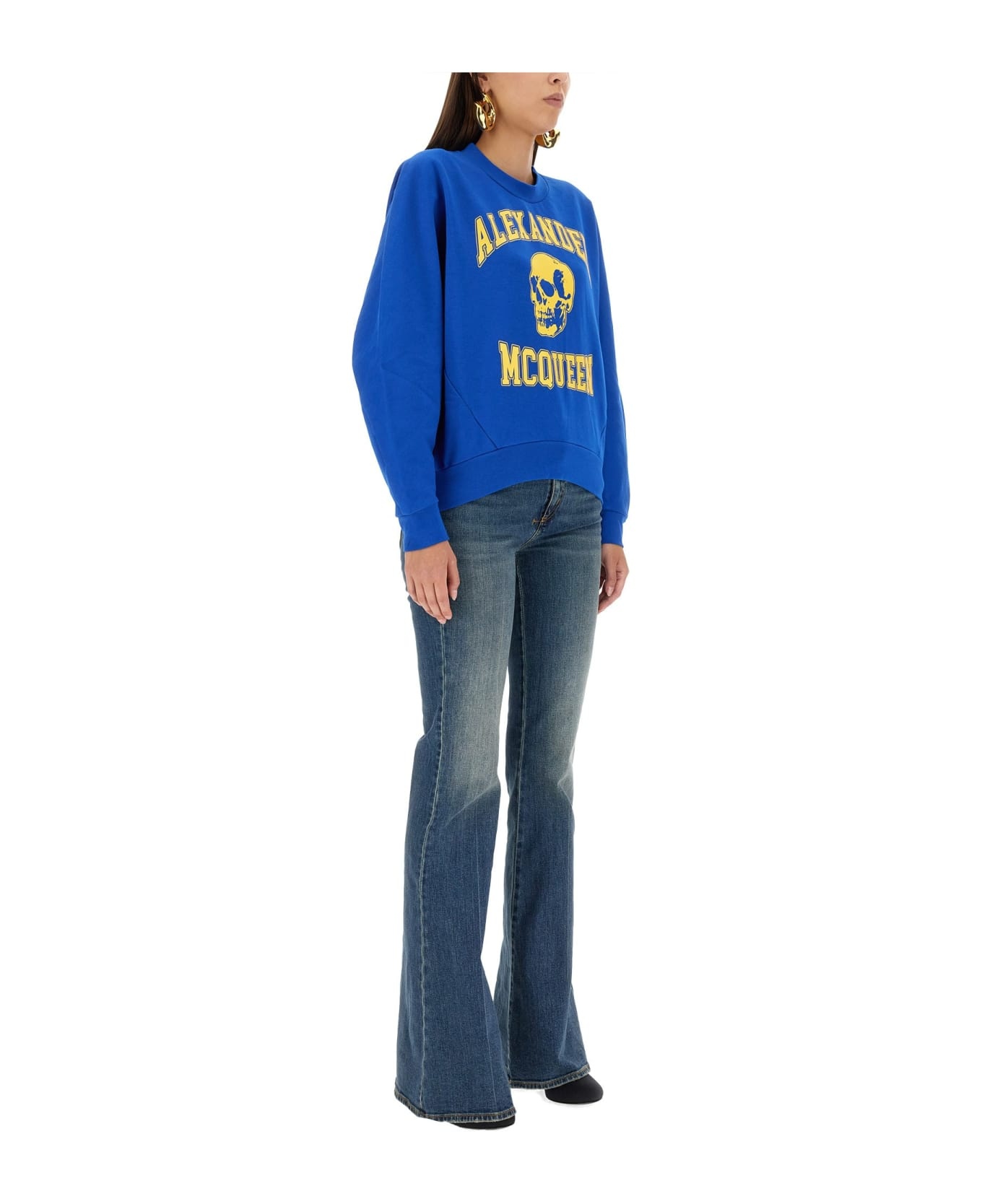 Alexander McQueen Varsiity Skull Sweatshirt | italist