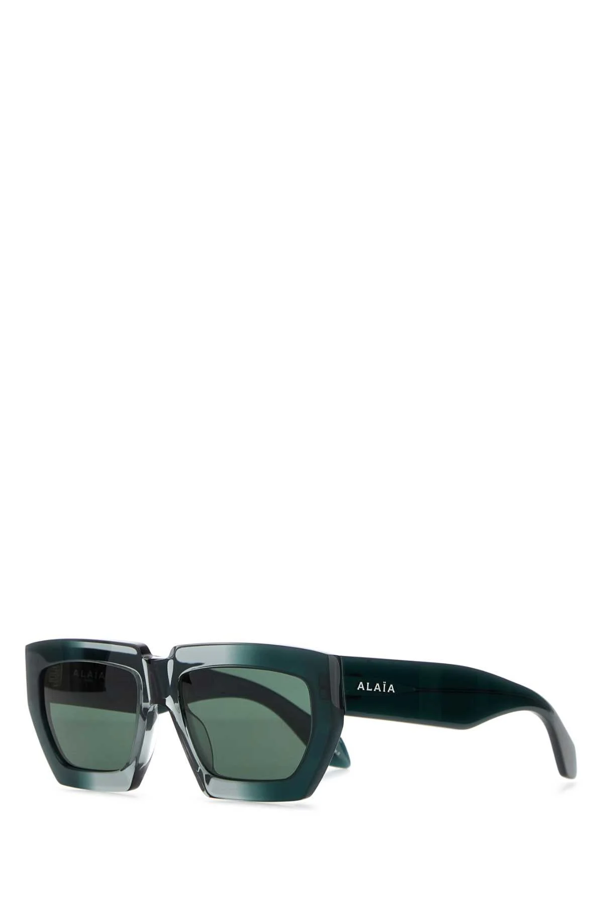 Alaia Women Dark Green Acetate Sunglasses - 1