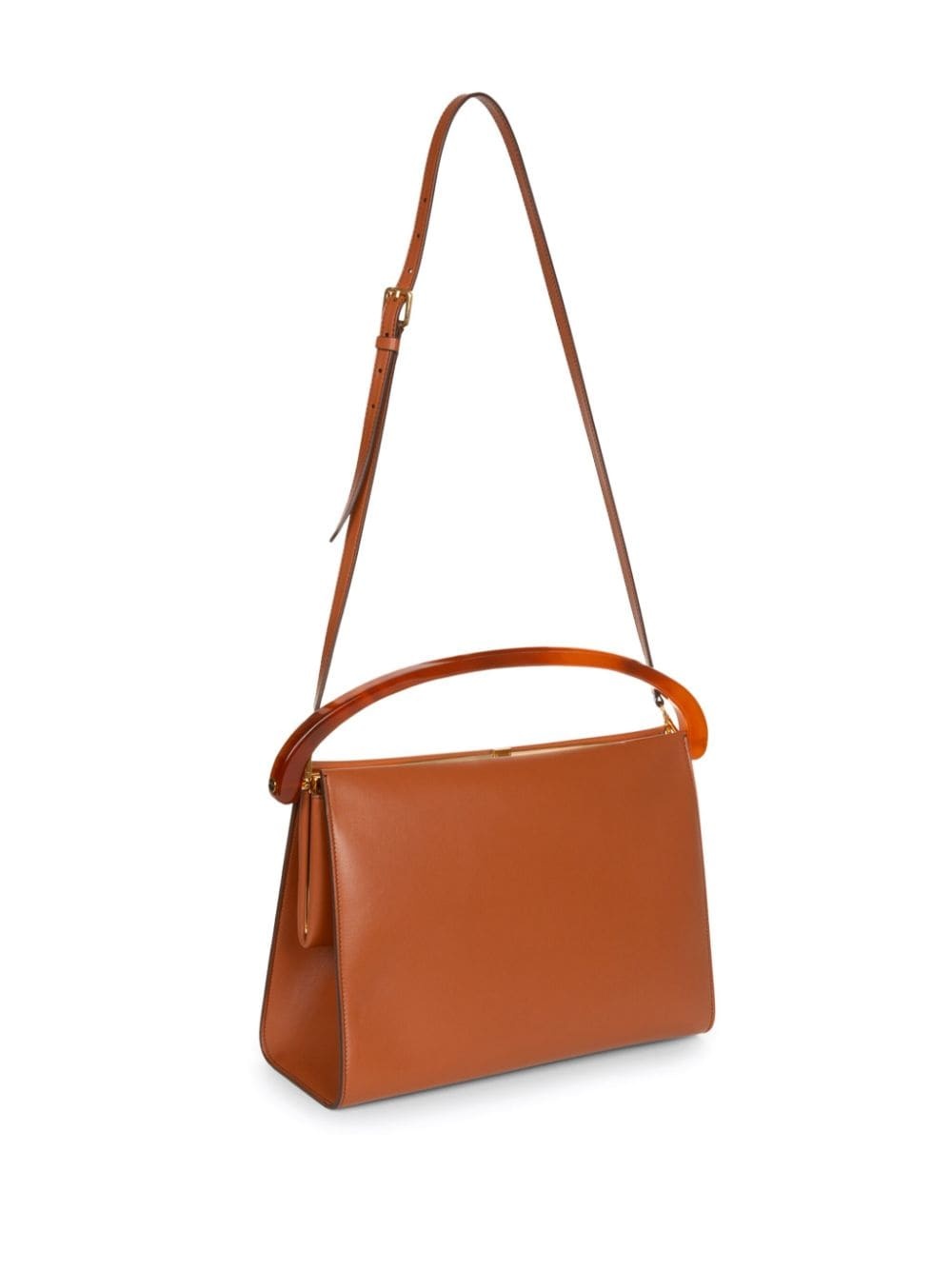 large leather tote bag - 5