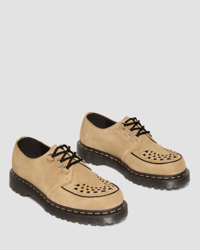 Ramsey Woven Suede Creepers 8