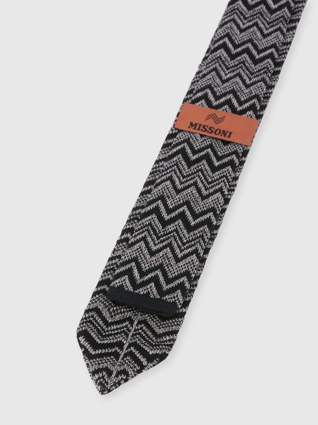 Wool and silk tie - 3