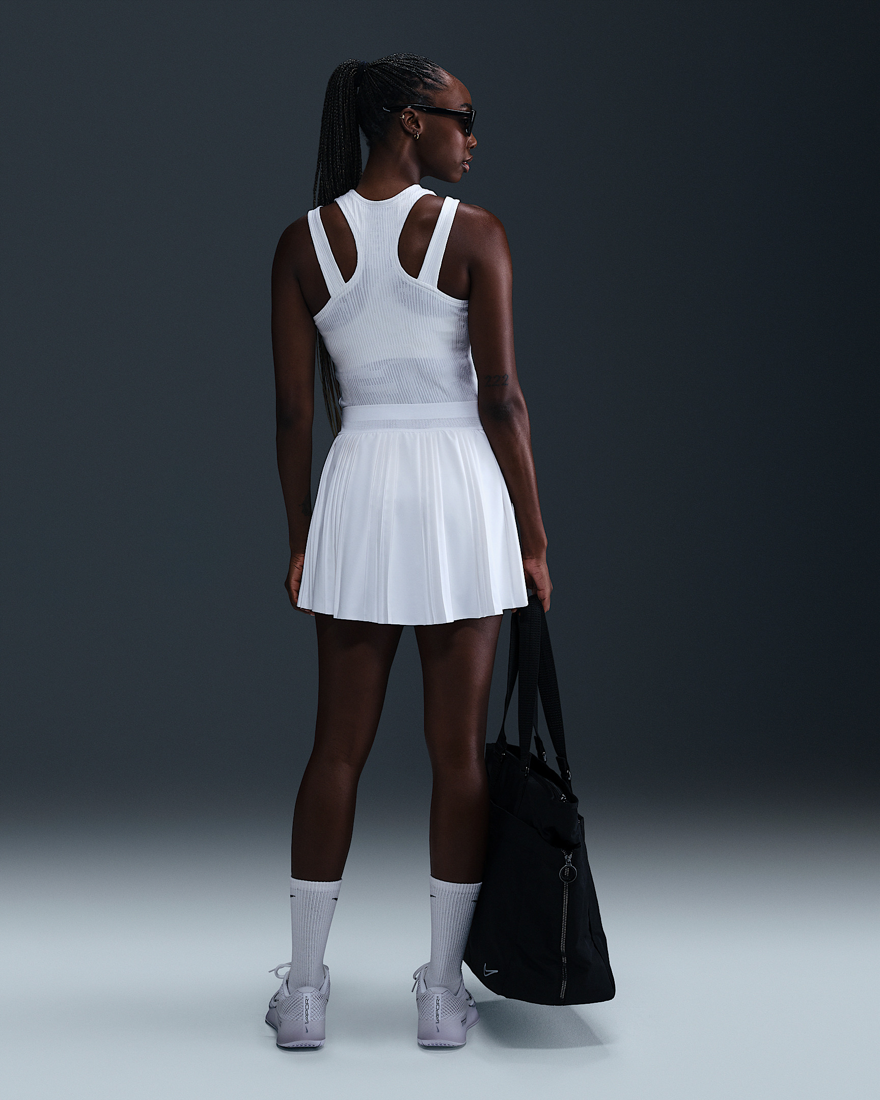 NikeCourt Advantage Women's Dri-FIT Pleated Tennis Skirt - 4