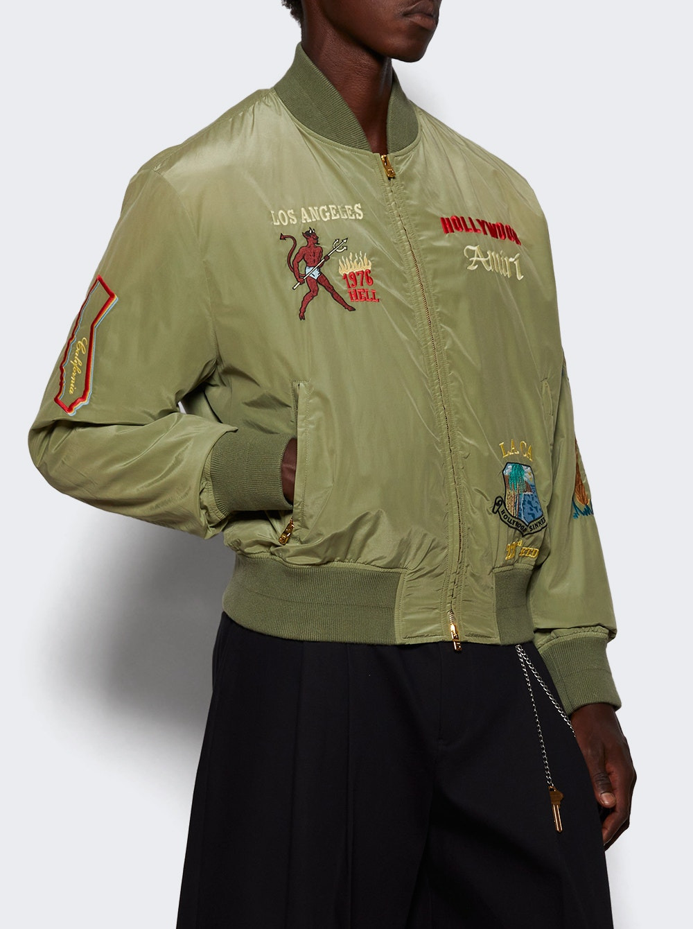Sinners Bomber Jacket Olive - 2