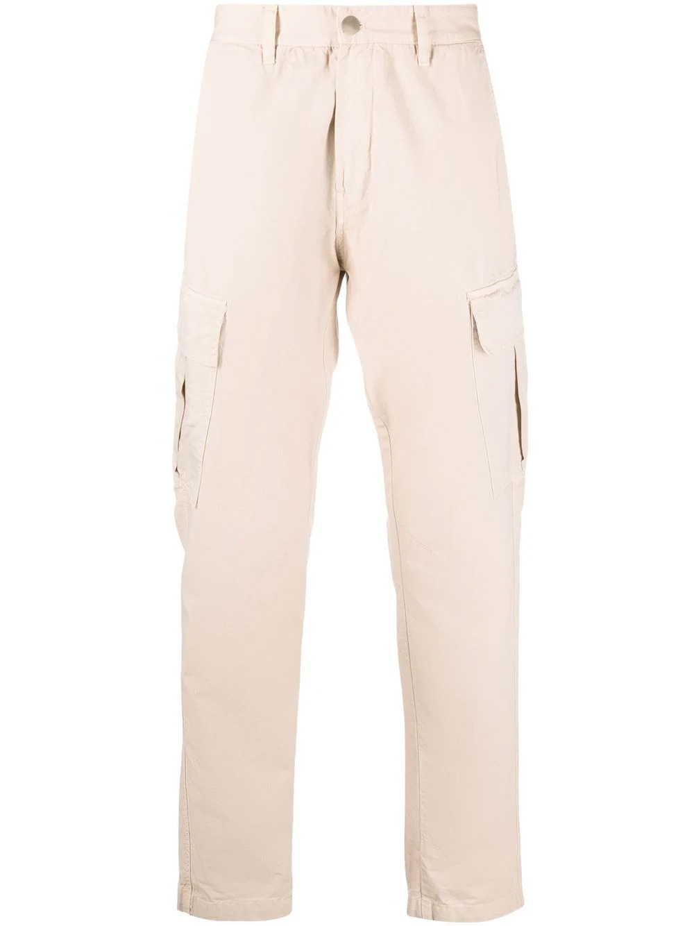 straight-leg cargo trousers - 1