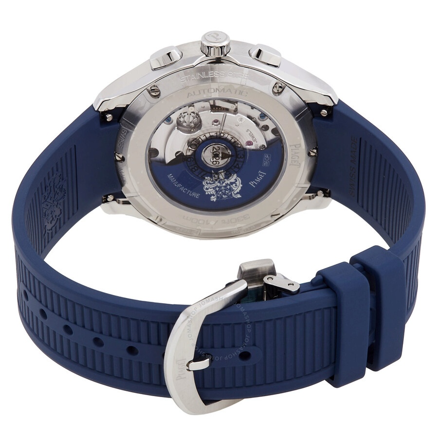 Piaget Polo Chronograph Automatic Blue Dial Men's Watch G0A48024 - 3
