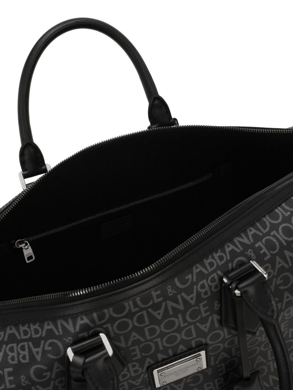 logo-jacquard holdall - 5