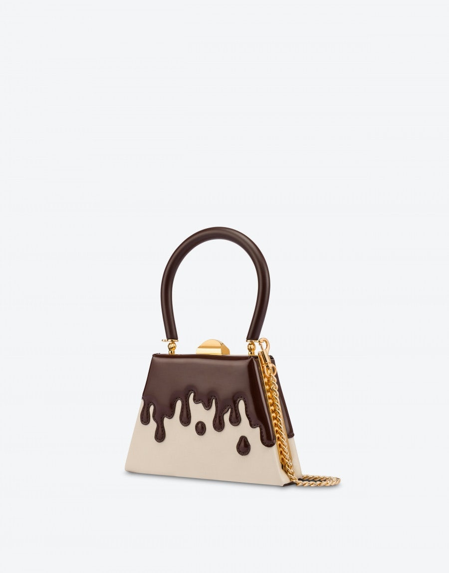 MELTED CHOCOLATE TRAPEZE BAG - 2