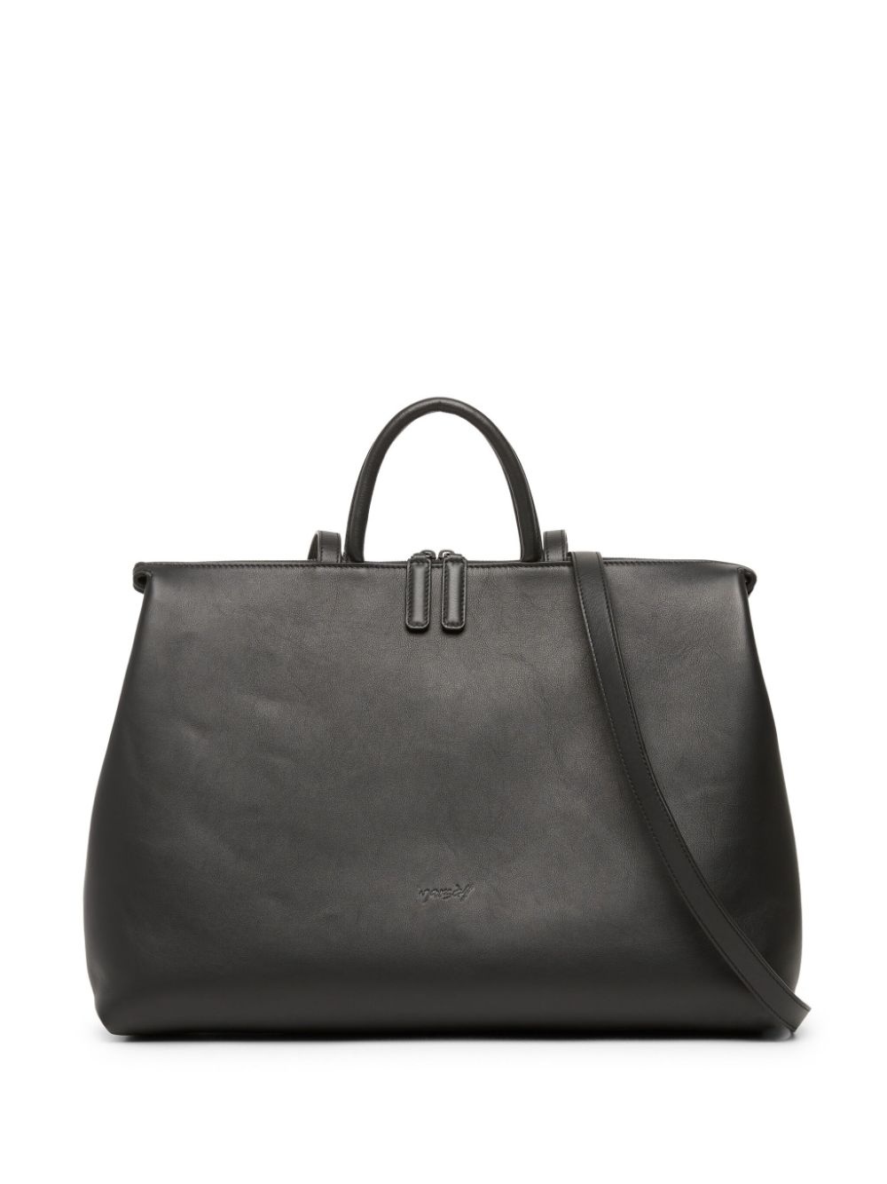 Orizzontale leather shooulder bag - 3