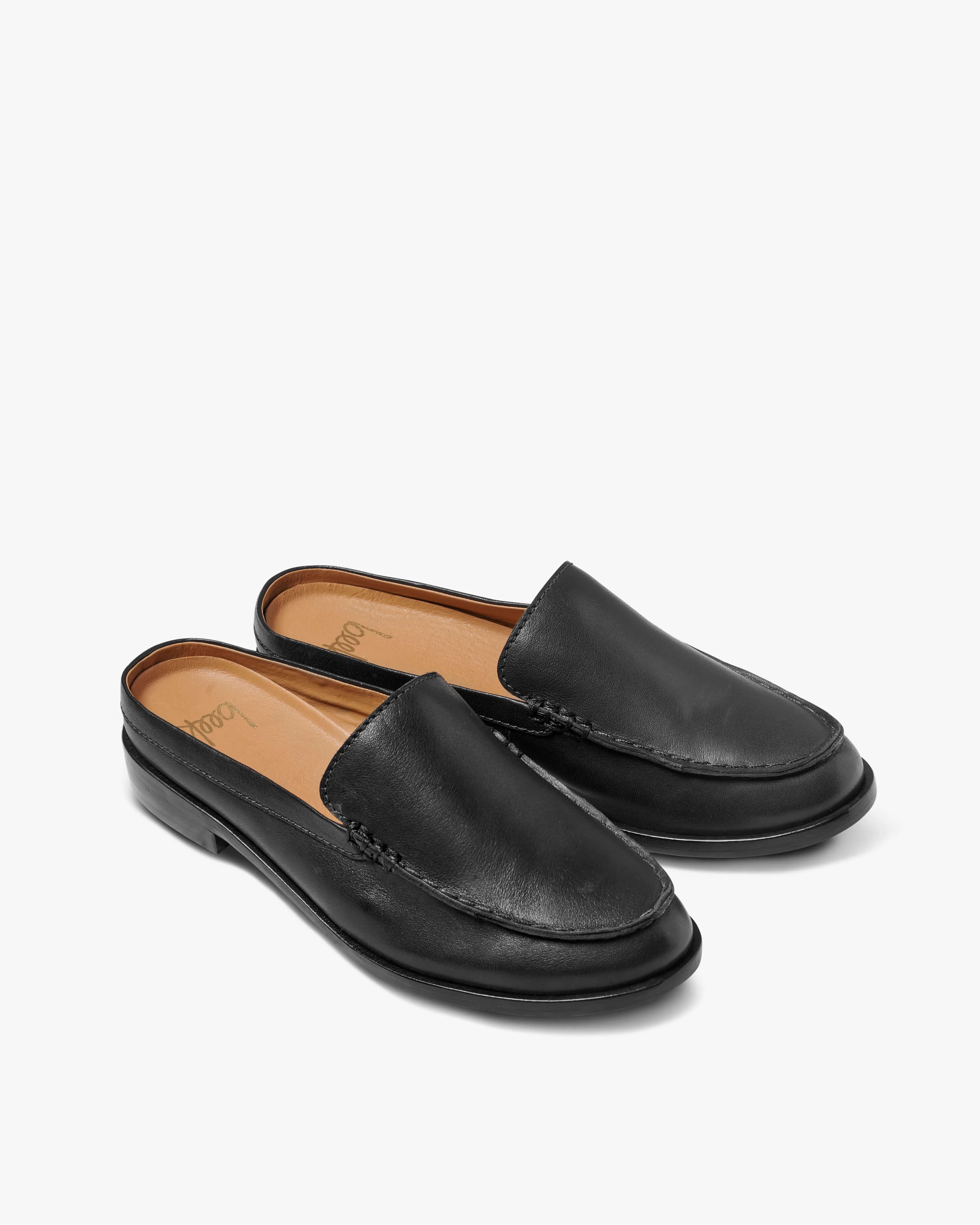 Owlet Leather Loafer Mule - 1