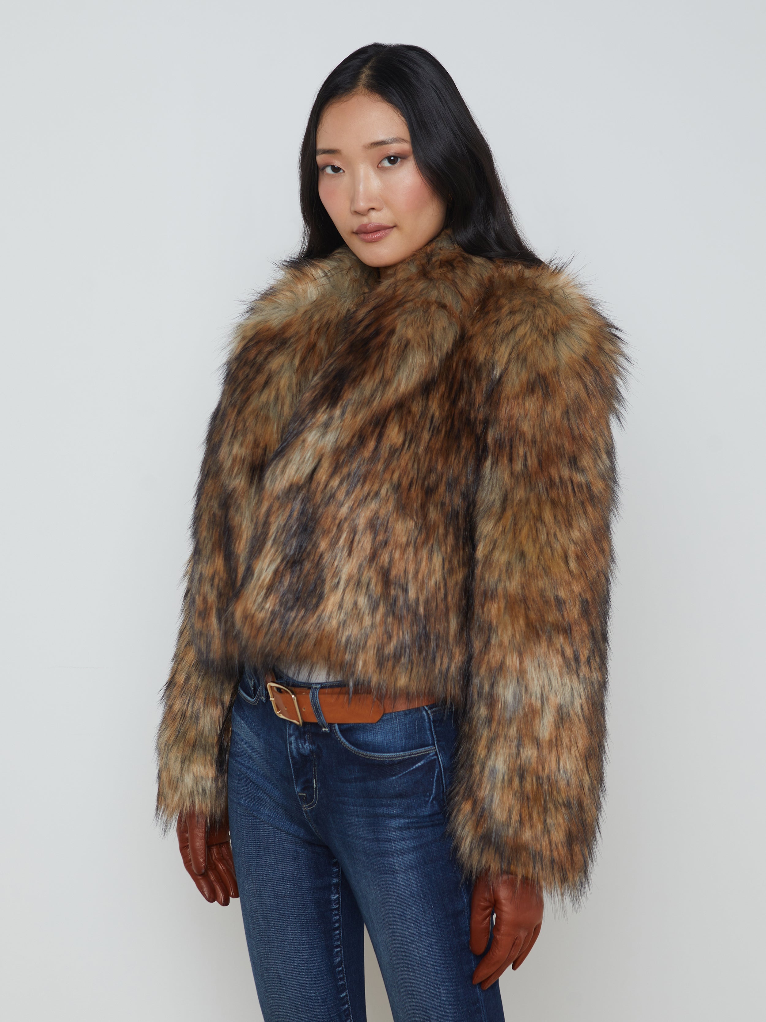 Aura Faux Fur Coat - 4