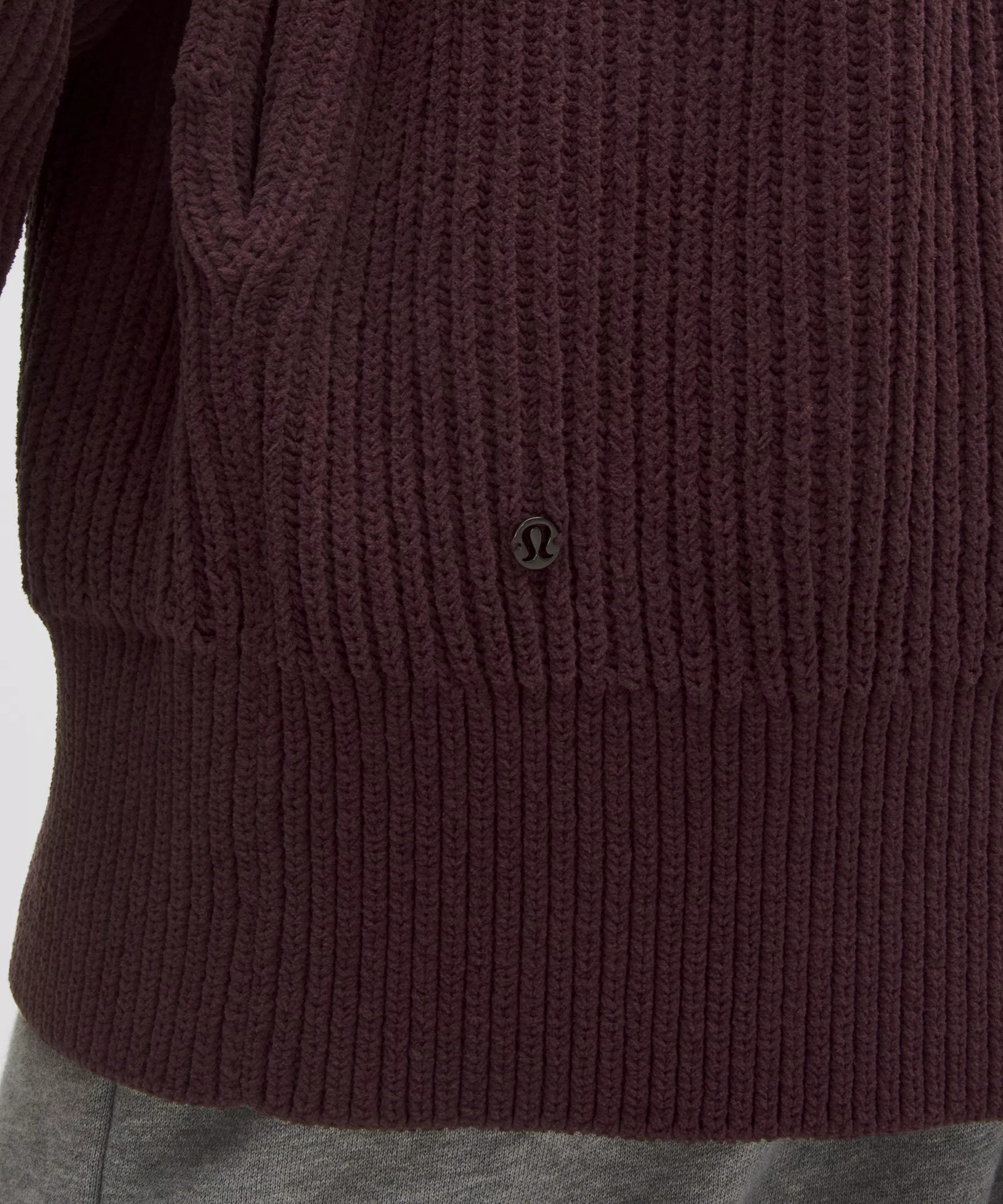Knit Button-Front Cardigan - 6