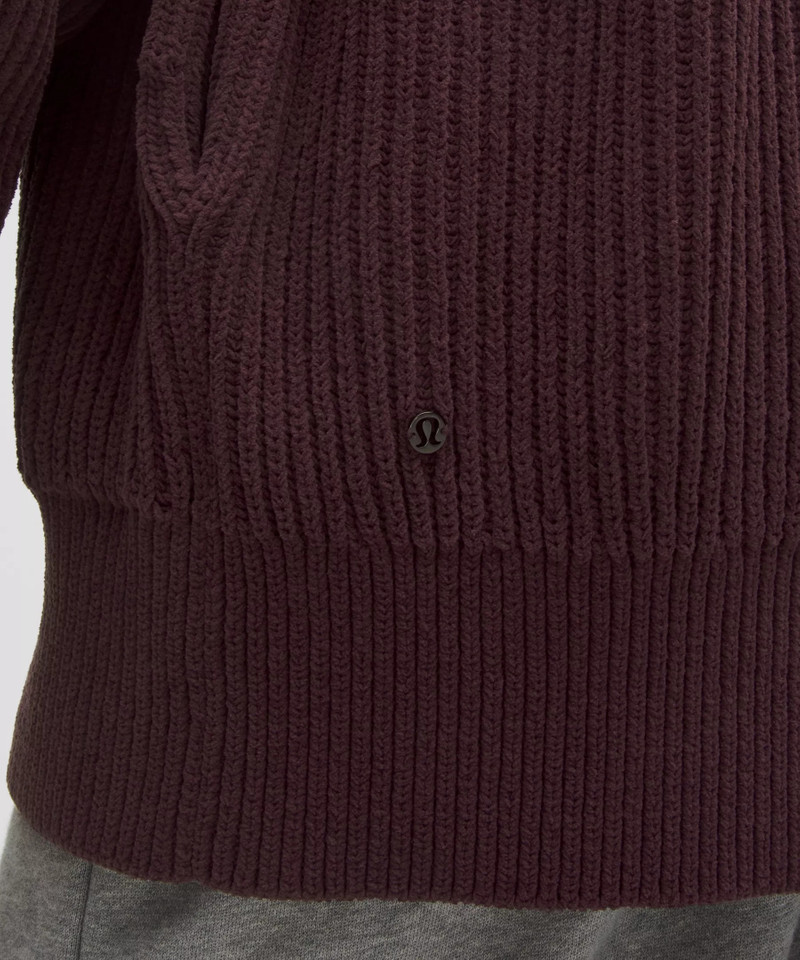 Knit Button-Front Cardigan 6