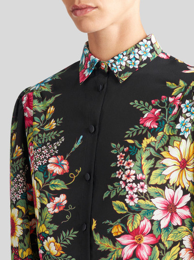 Etro CREPE DE CHINE SHIRT WITH PRINT outlook