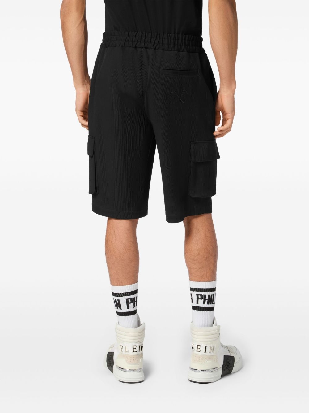 cotton cargo shorts - 4