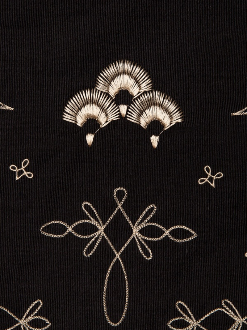 Vera Embroidered Vest Black 6