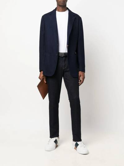 Canali single-breasted wool blazer outlook