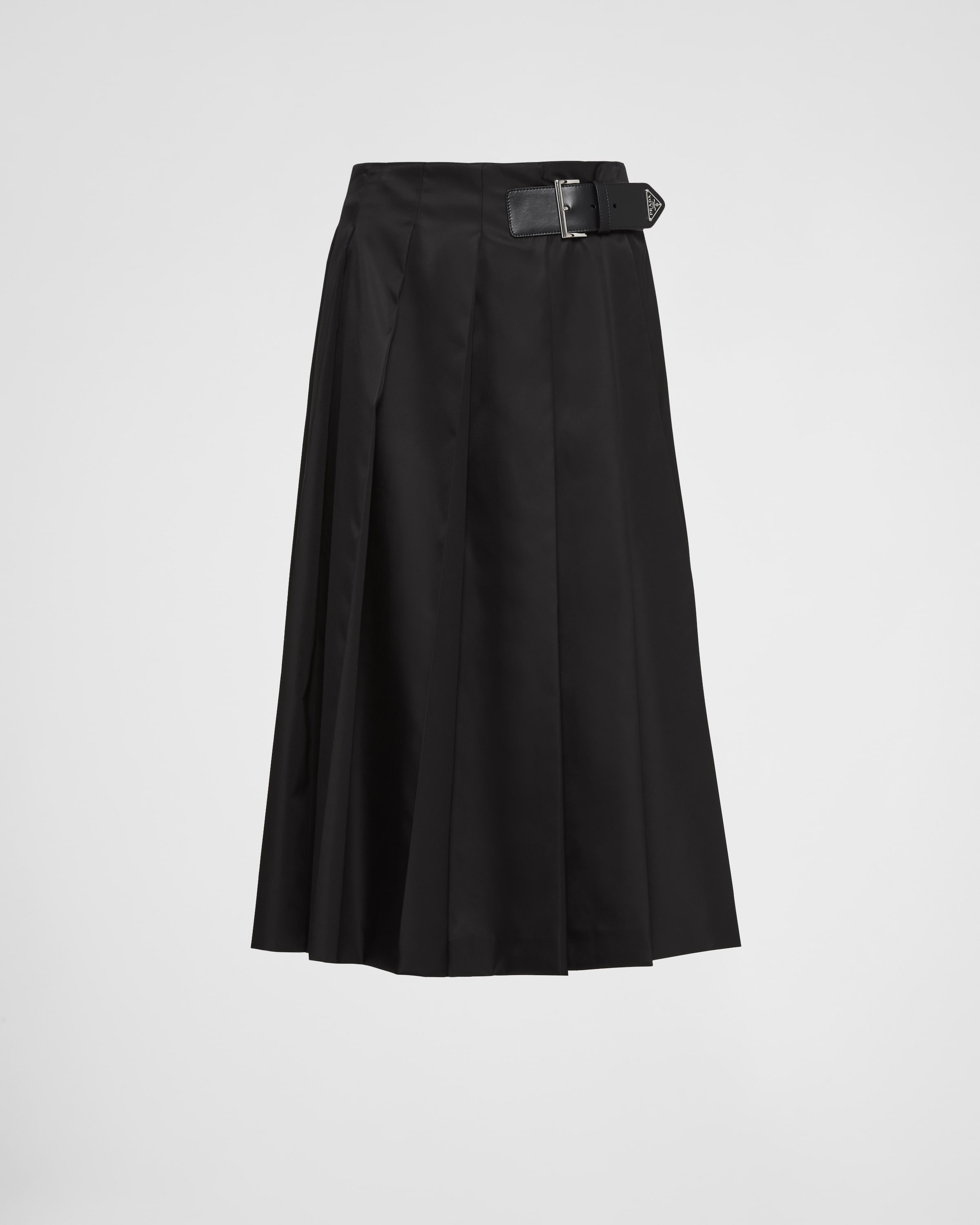 Pleated Re-Nylon skirt - 1
