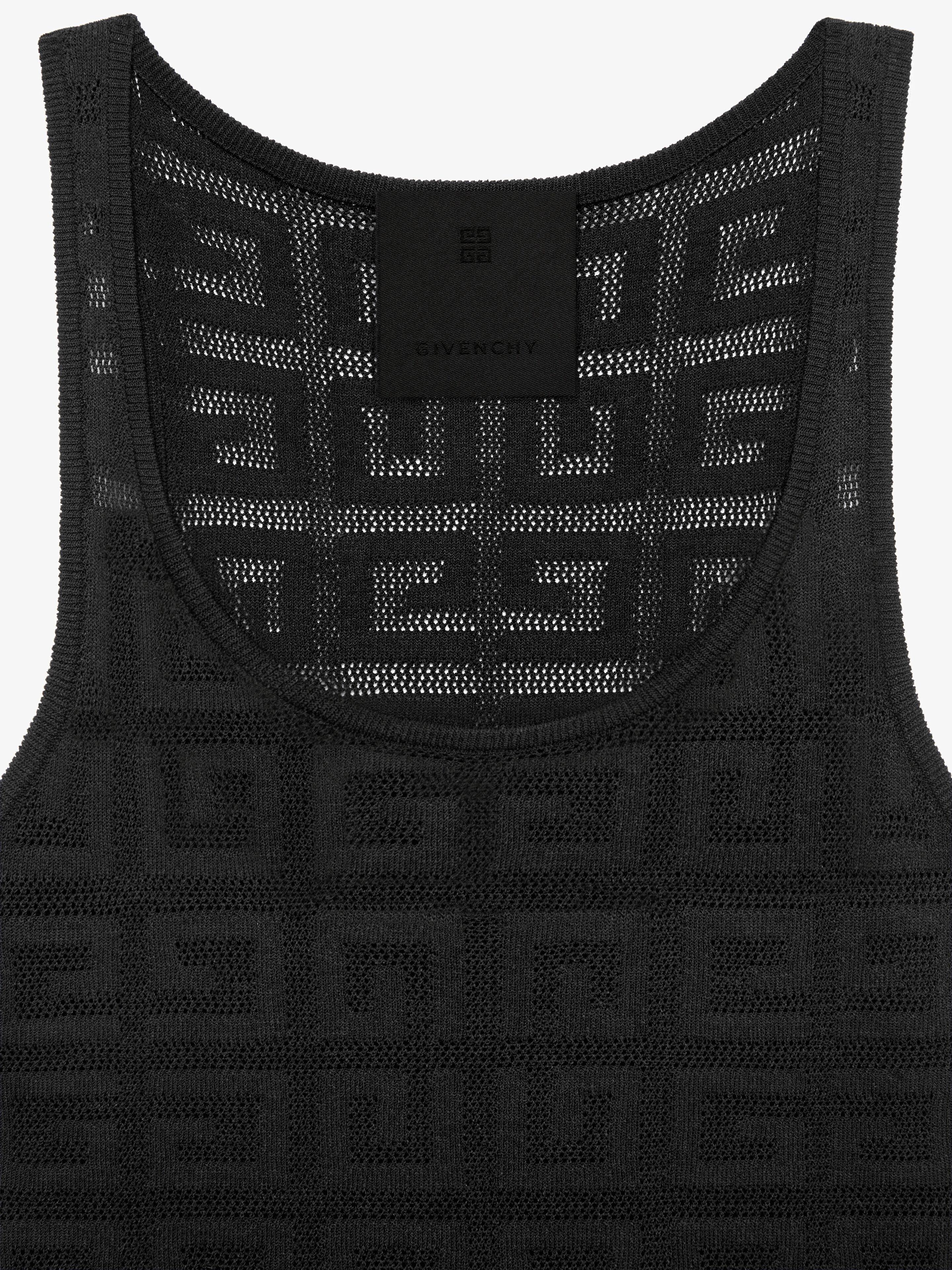 SLIM TANK TOP IN 4G JACQUARD - 5