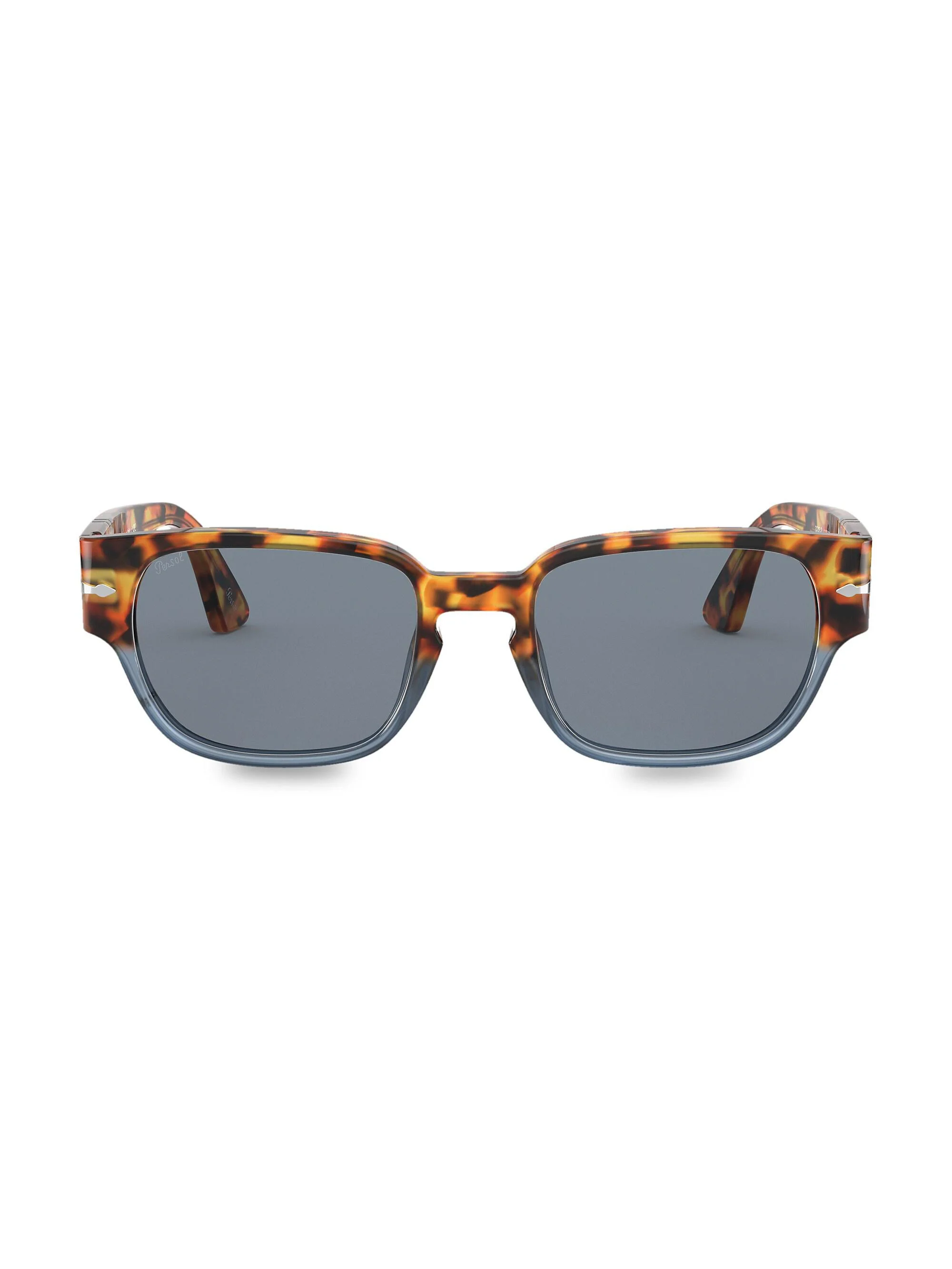 Men's 49MM Square Sunglasses - Brown Tortoise - 1