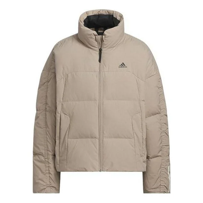 (WMNS) adidas DY CP Down Jackets 'Beige' IL8939 - 1