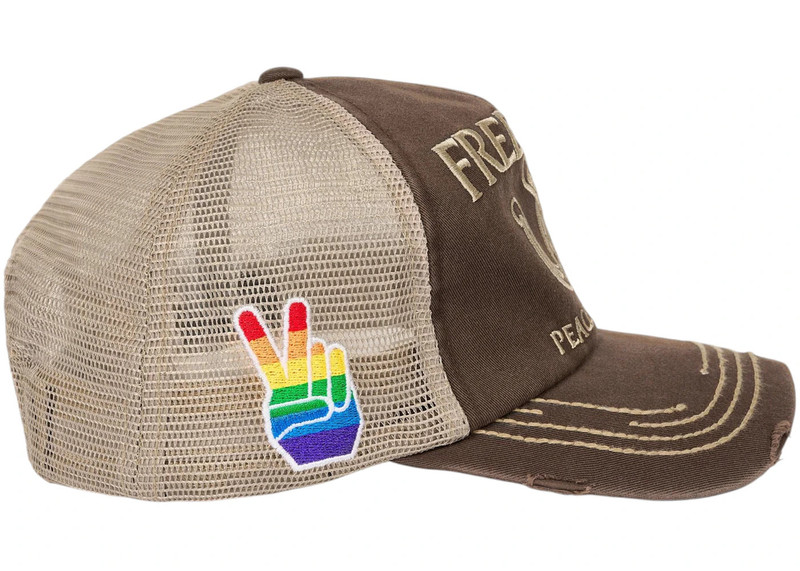 PALACE Palace Freedom Distressed Trucker Fox outlook