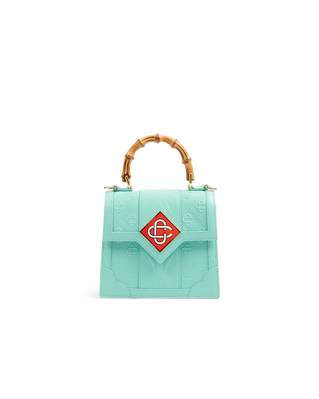 Turquoise Mini Jeanne Bag - 1