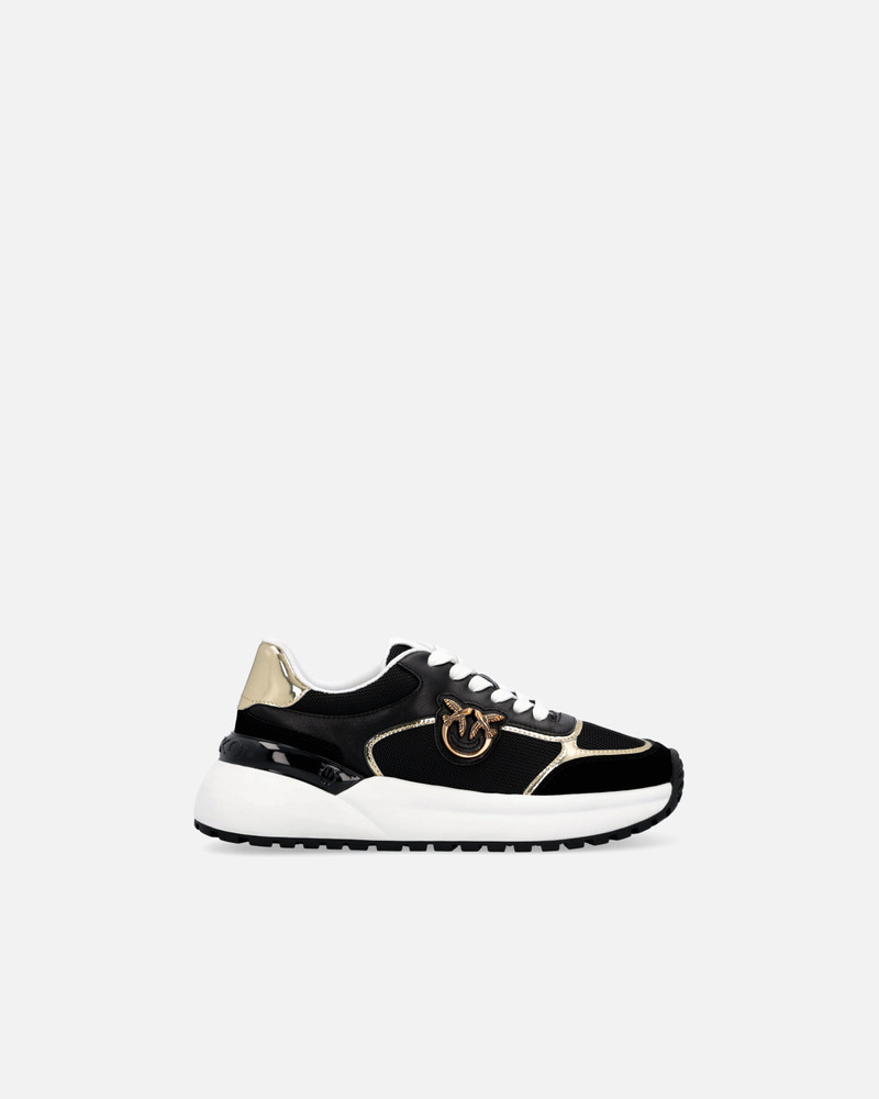SNEAKERS WITH LOGO AND MIRROR-FINISH DETAILS 1