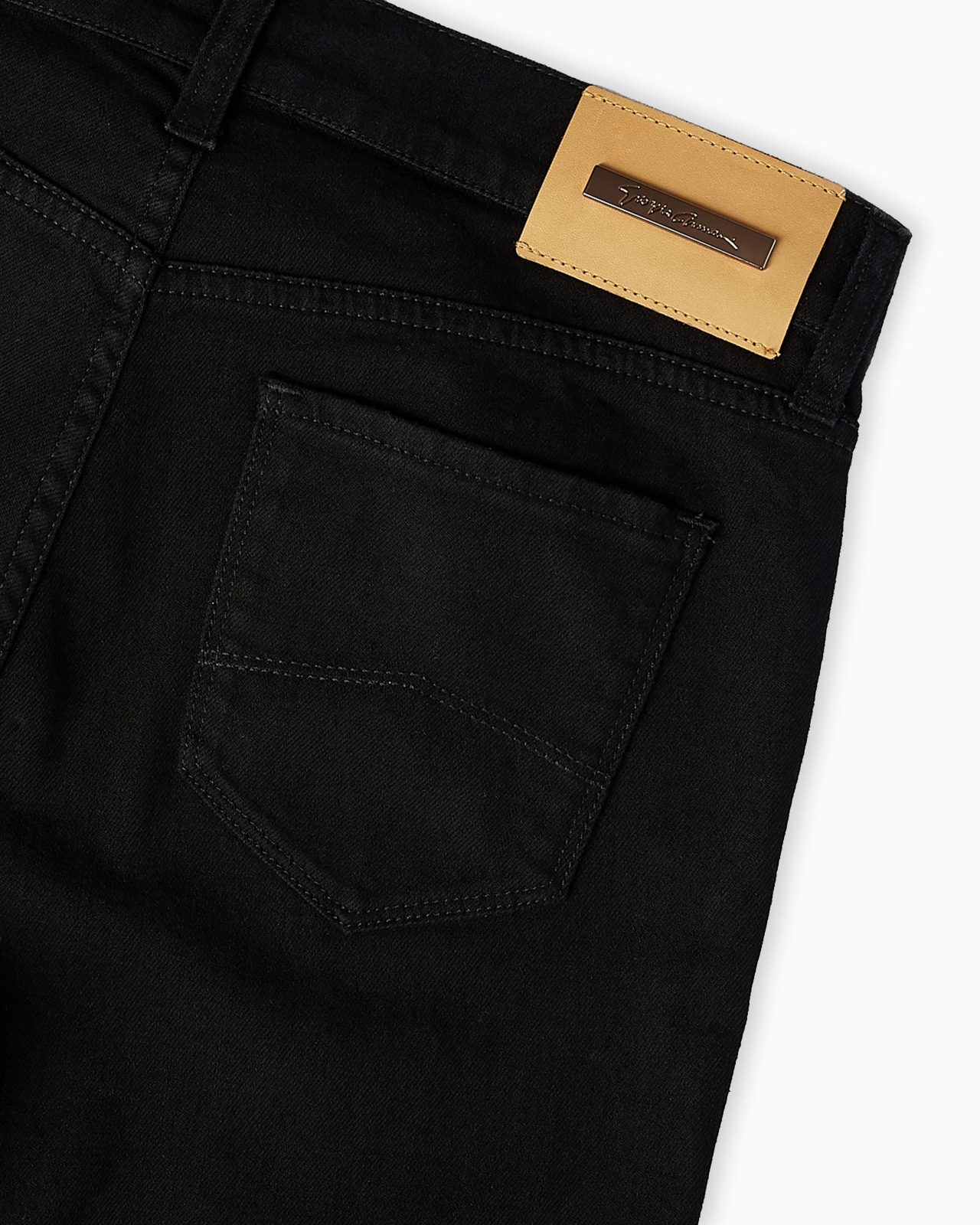 Stretch-cotton, slim-fit, five-pocket trousers - 6