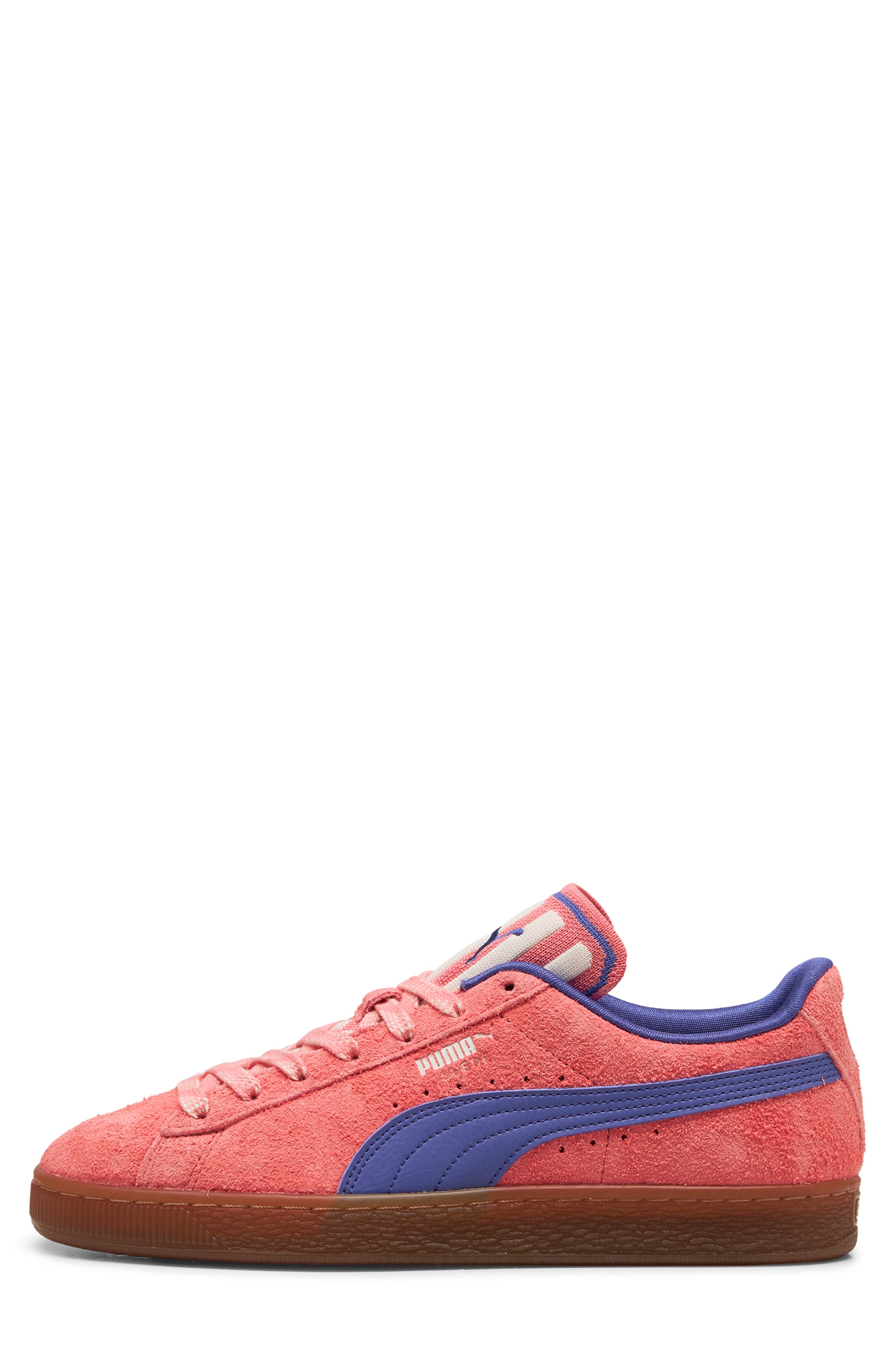 PUMA Suede Supertifo Low Top Sneaker in Sunset Glow-Gum at Nordstrom - 4