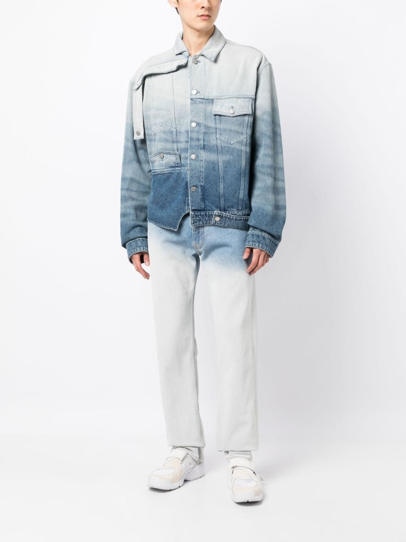 BOTTER gradient-effect denim jacket outlook