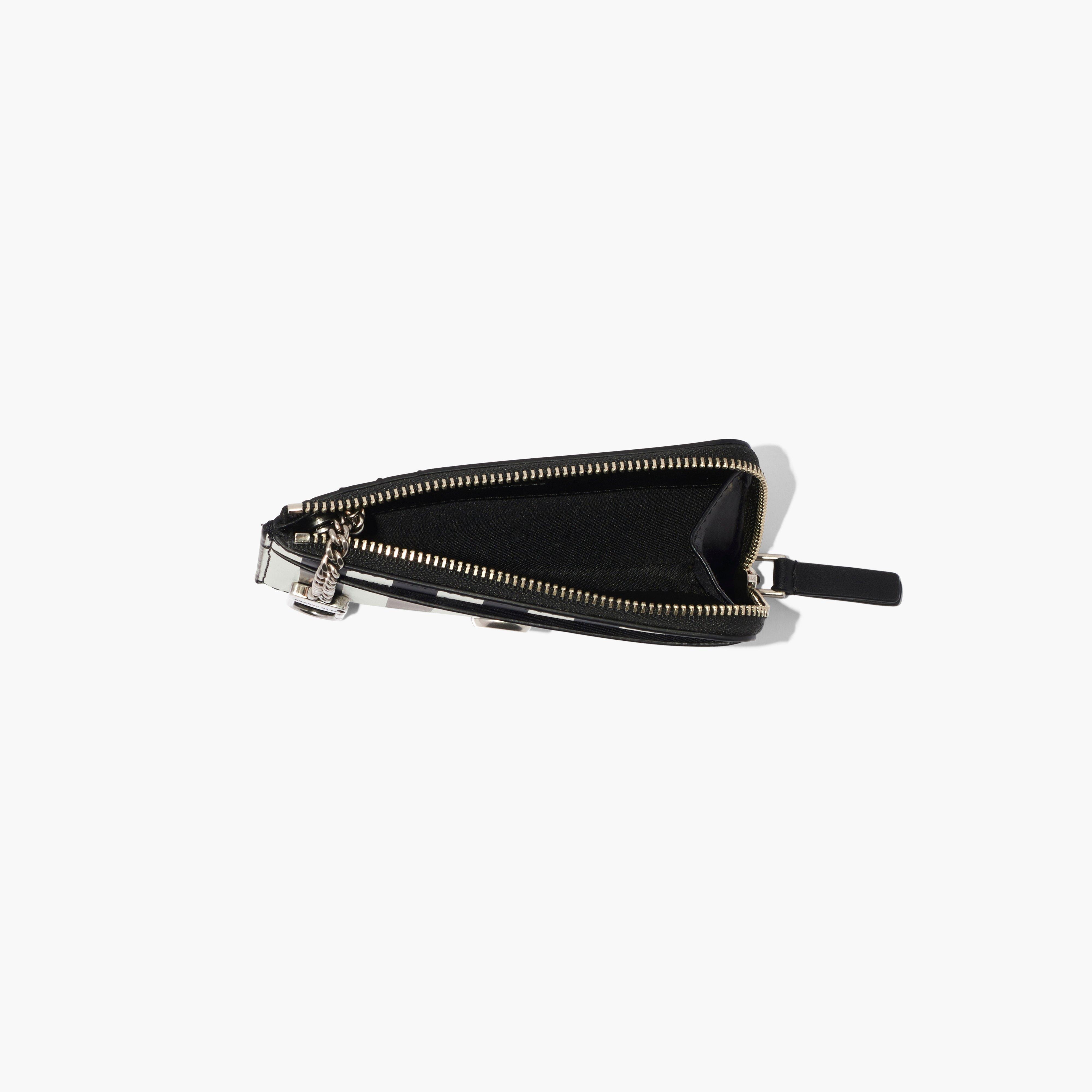 THE STRIPED J MARC TOP ZIP MULTI WALLET - 4