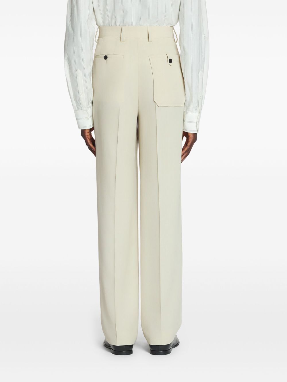 straight trousers - 4